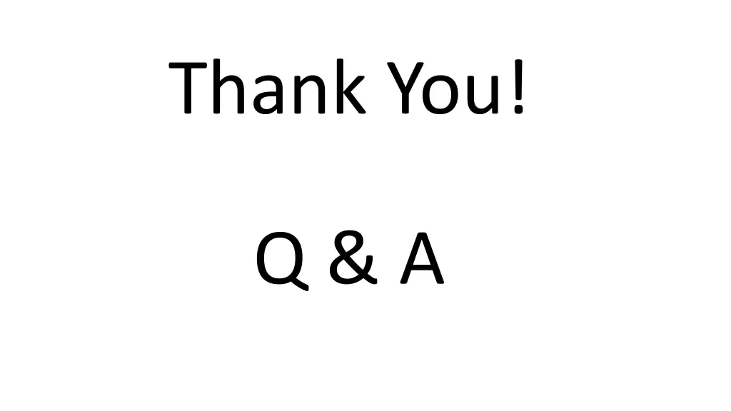 thank you