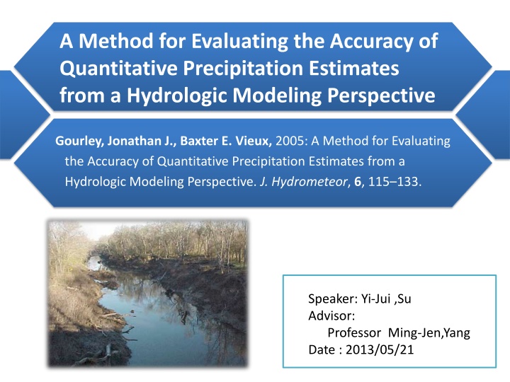 a method for evaluating the accuracy