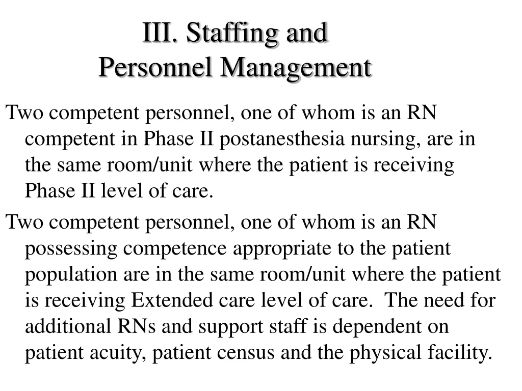 iii staffing and personnel management 3