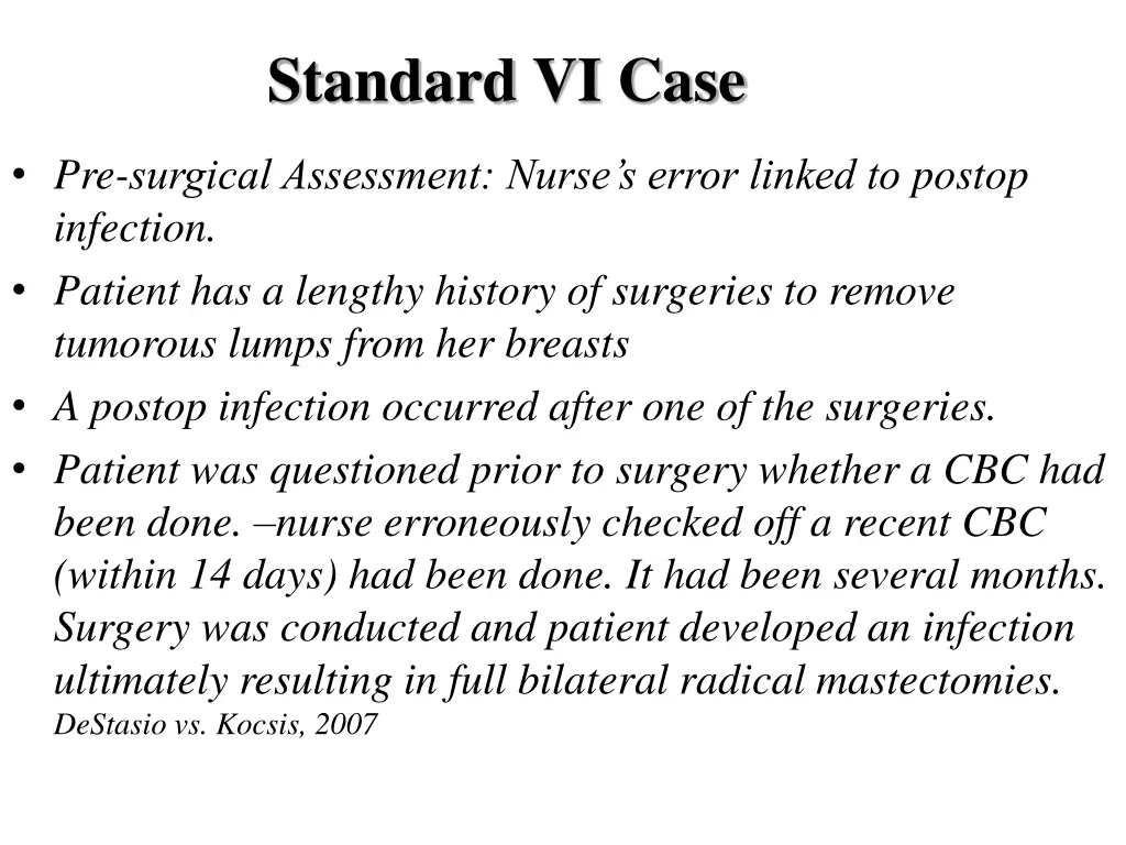 standard vi case