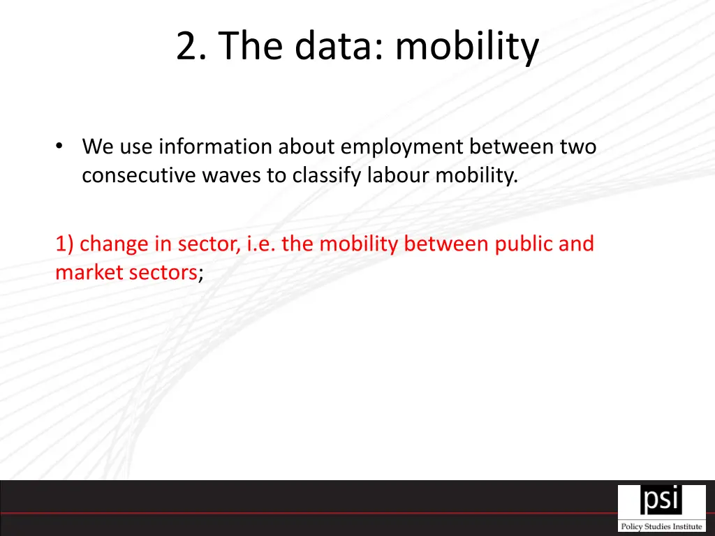2 the data mobility