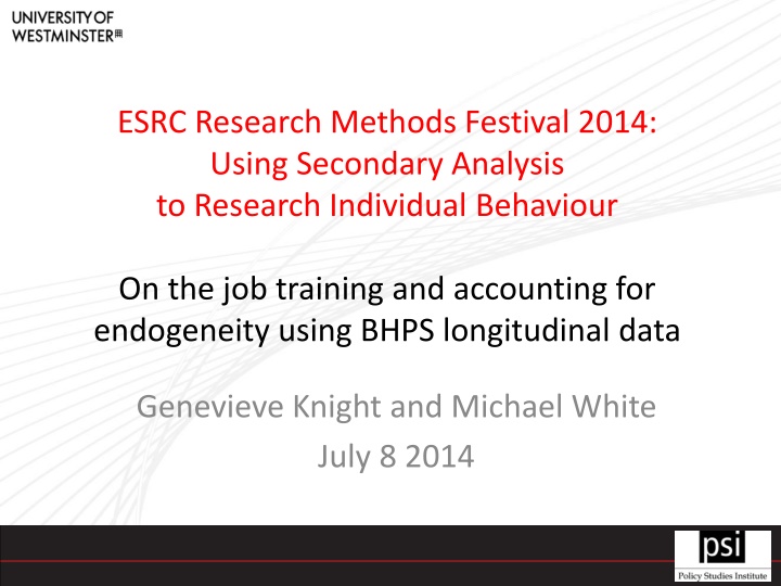 esrc research methods festival 2014 using
