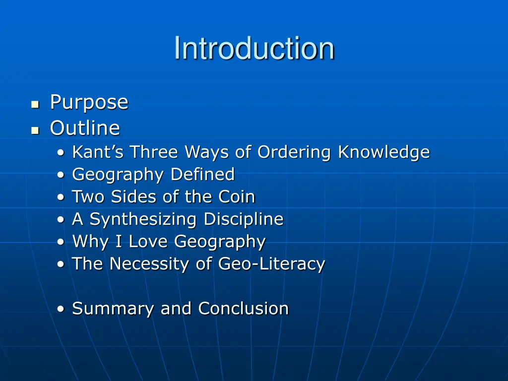 introduction