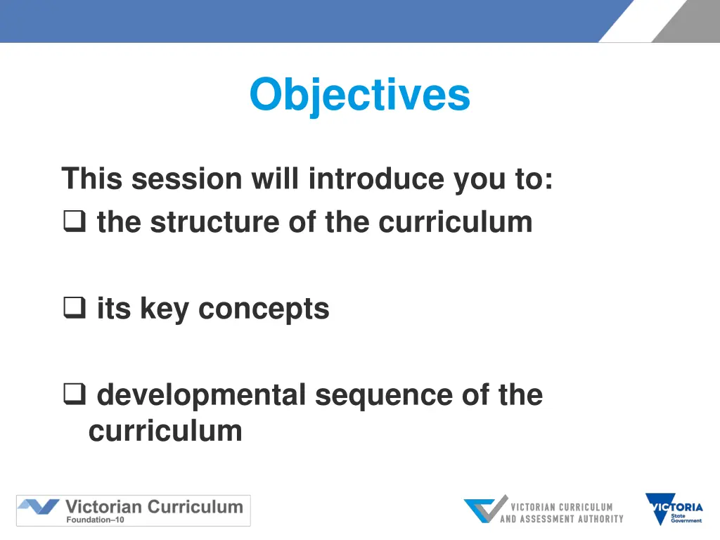 objectives