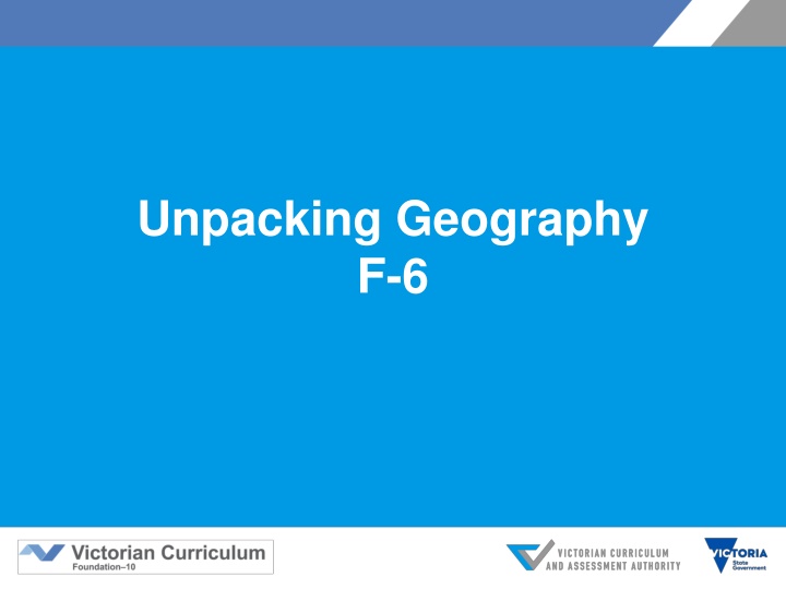 unpacking geography f 6