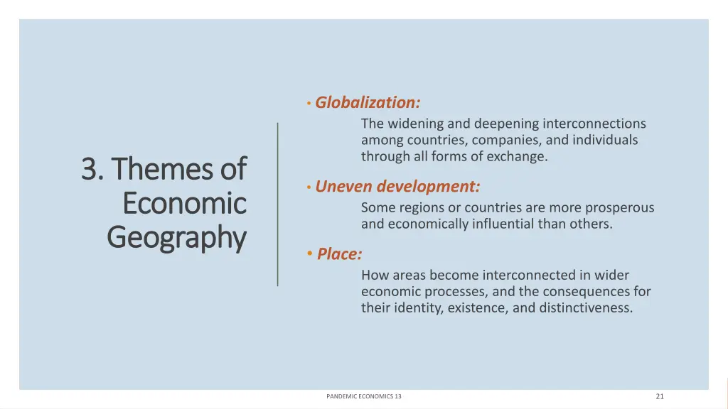 globalization the widening and deepening