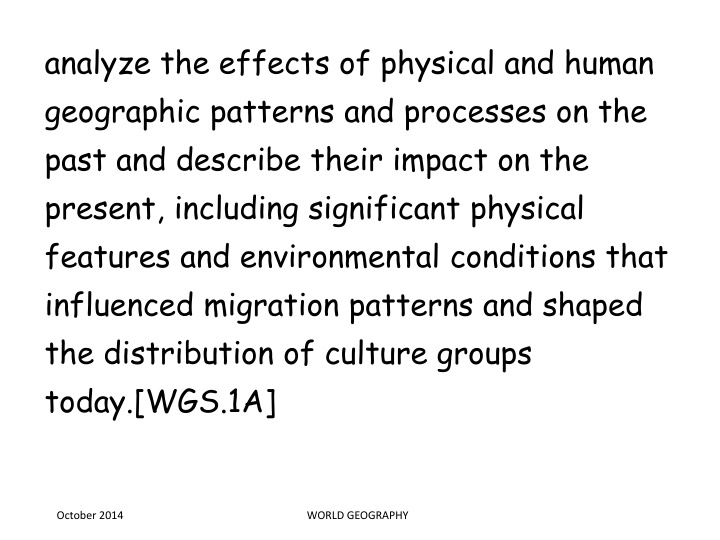 analyze the effects of physical and human