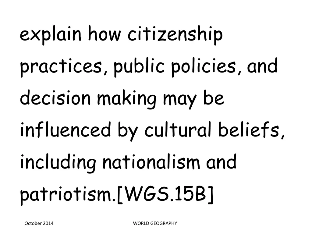 explain how citizenship practices public policies