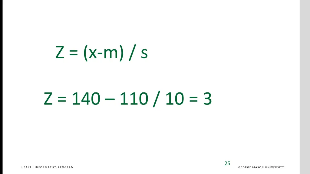 s tandardized s cores z s cores z x m s