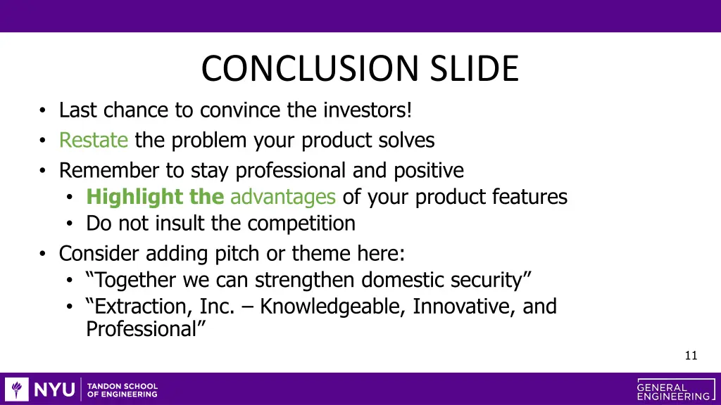 conclusion slide