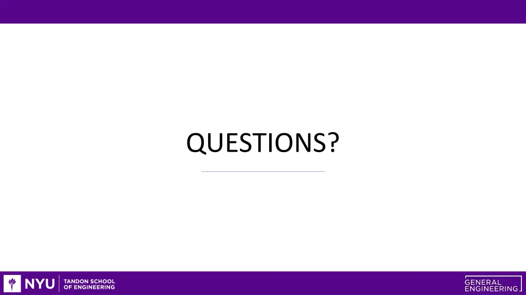 questions