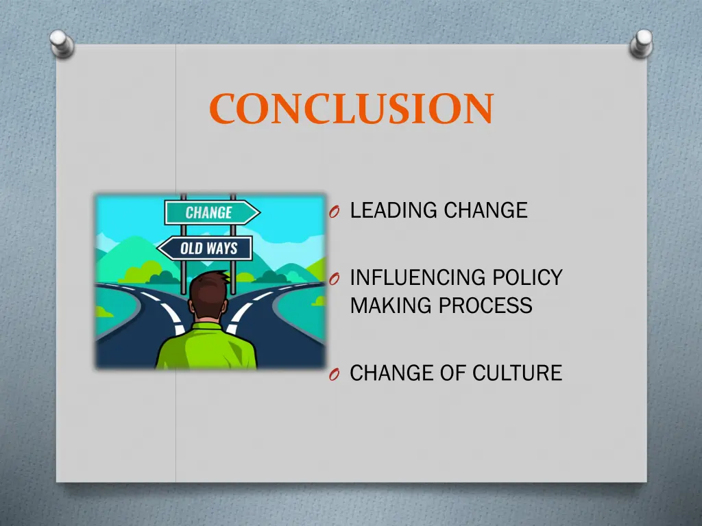 conclusion