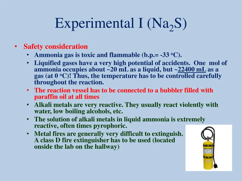 experimental i na 2 s