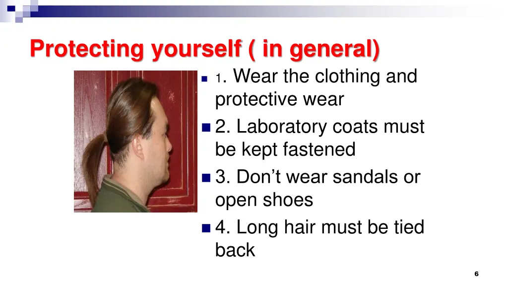 protecting yourself in general 1 wear