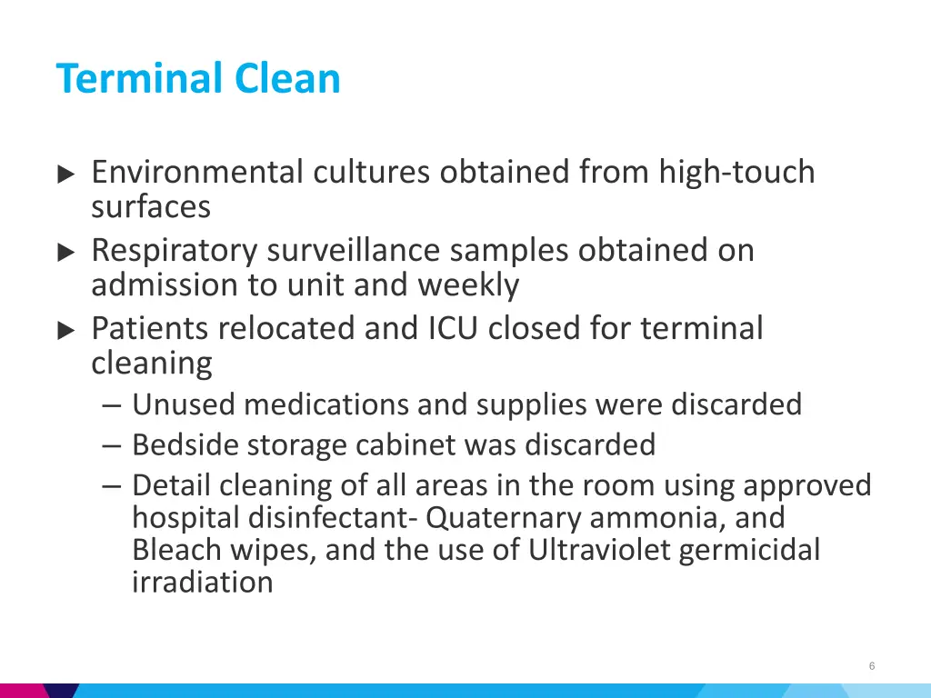 terminal clean