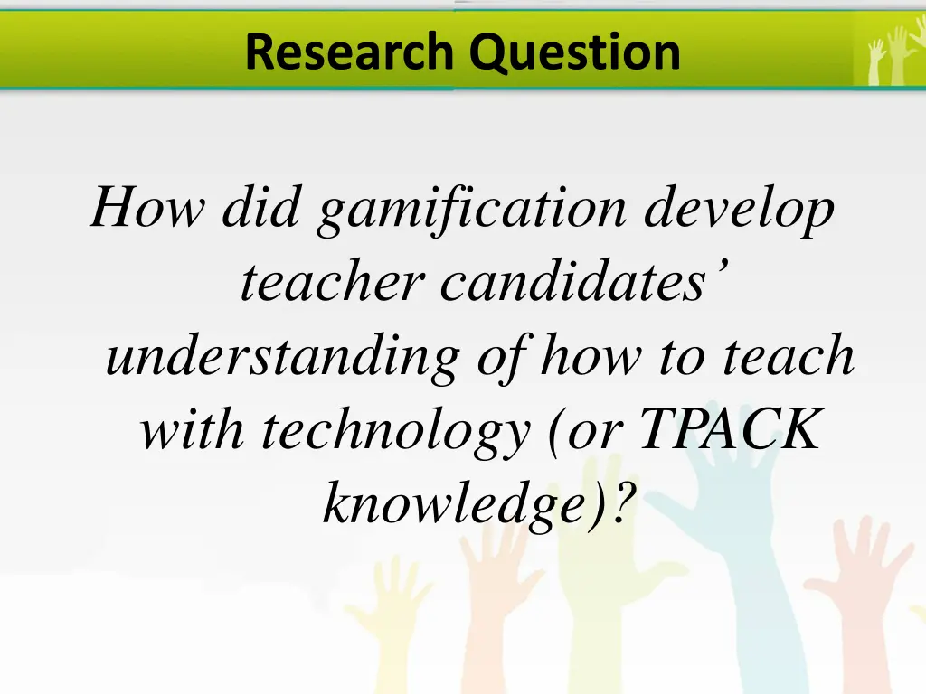 research question