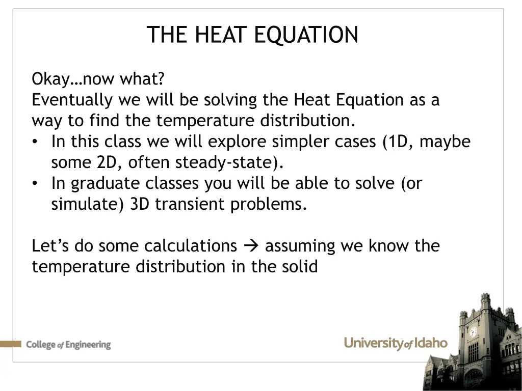 the heat equation 1