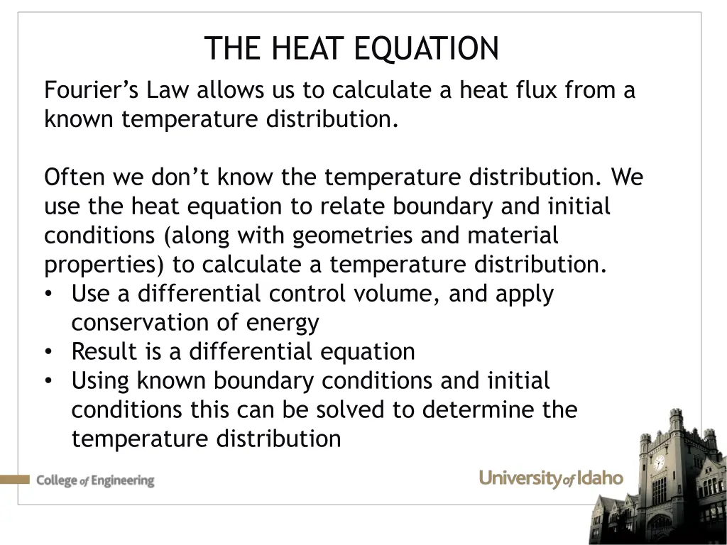 the heat equation