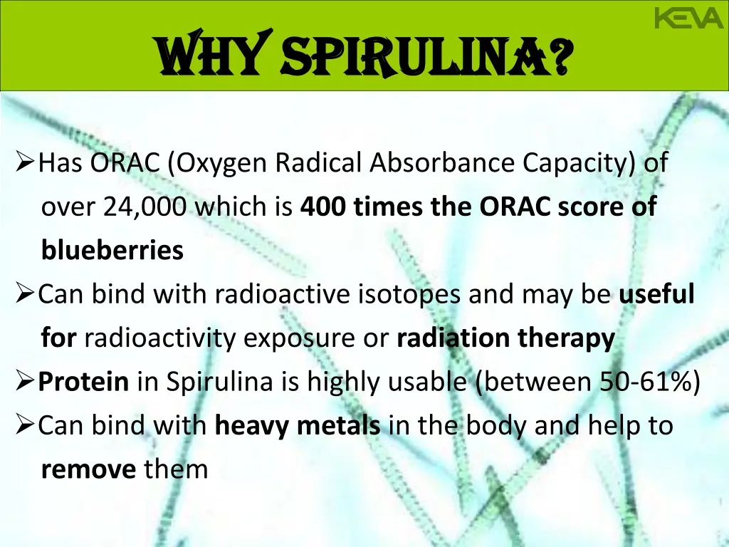 why spirulina why spirulina 2