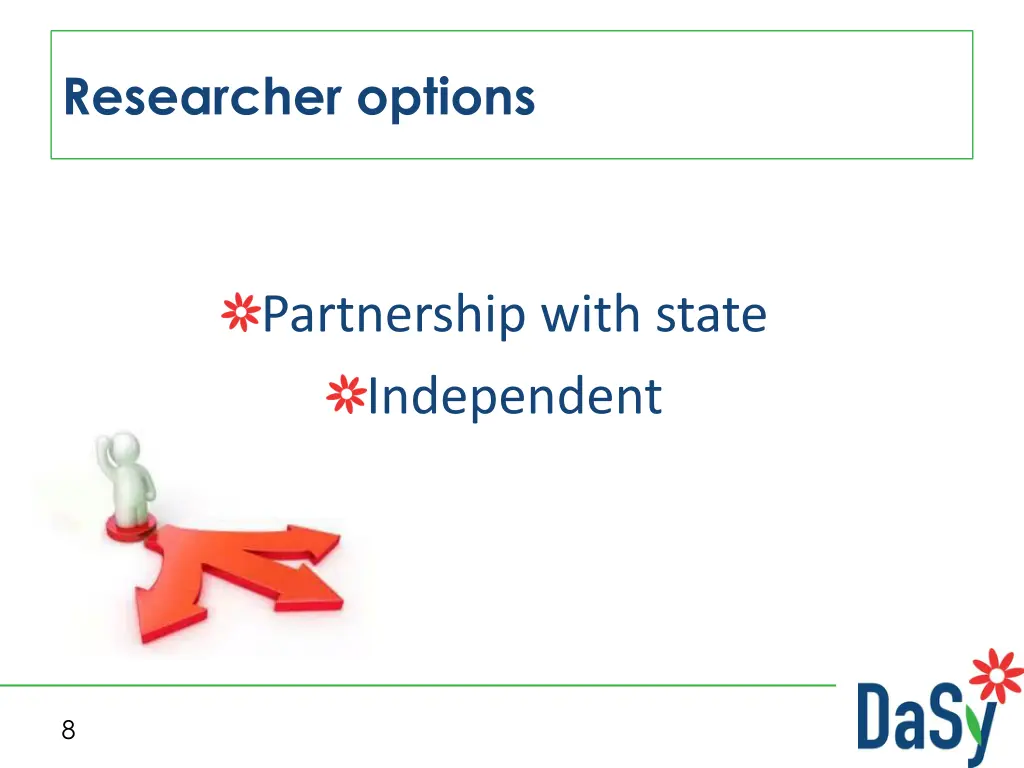 researcher options