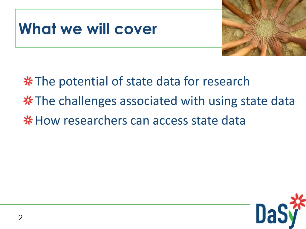 what we will cover