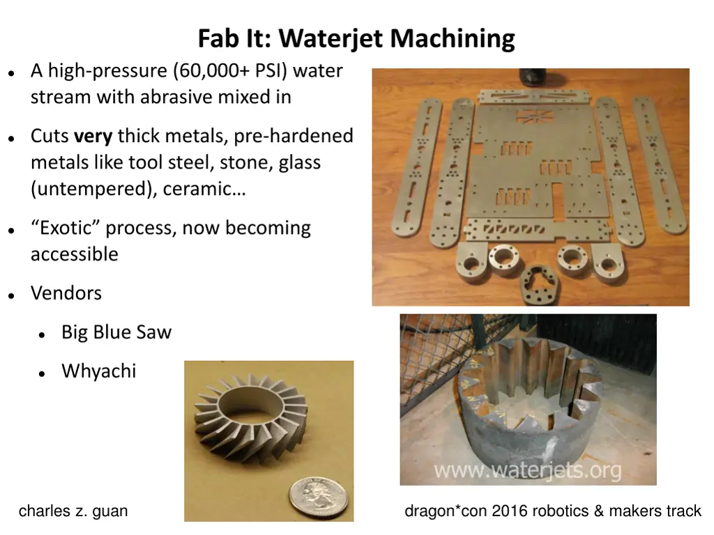 fab it waterjet machining