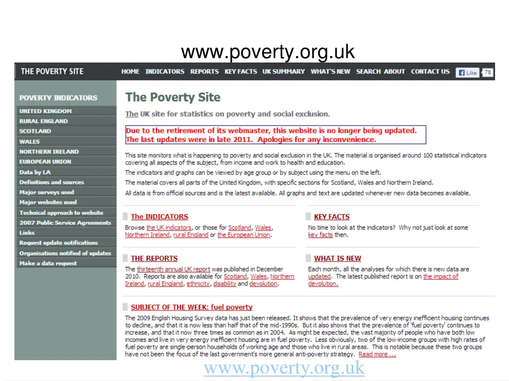 www poverty org uk