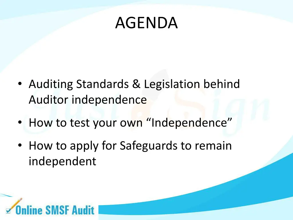 agenda