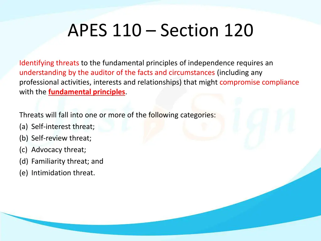 apes 110 section 120 1