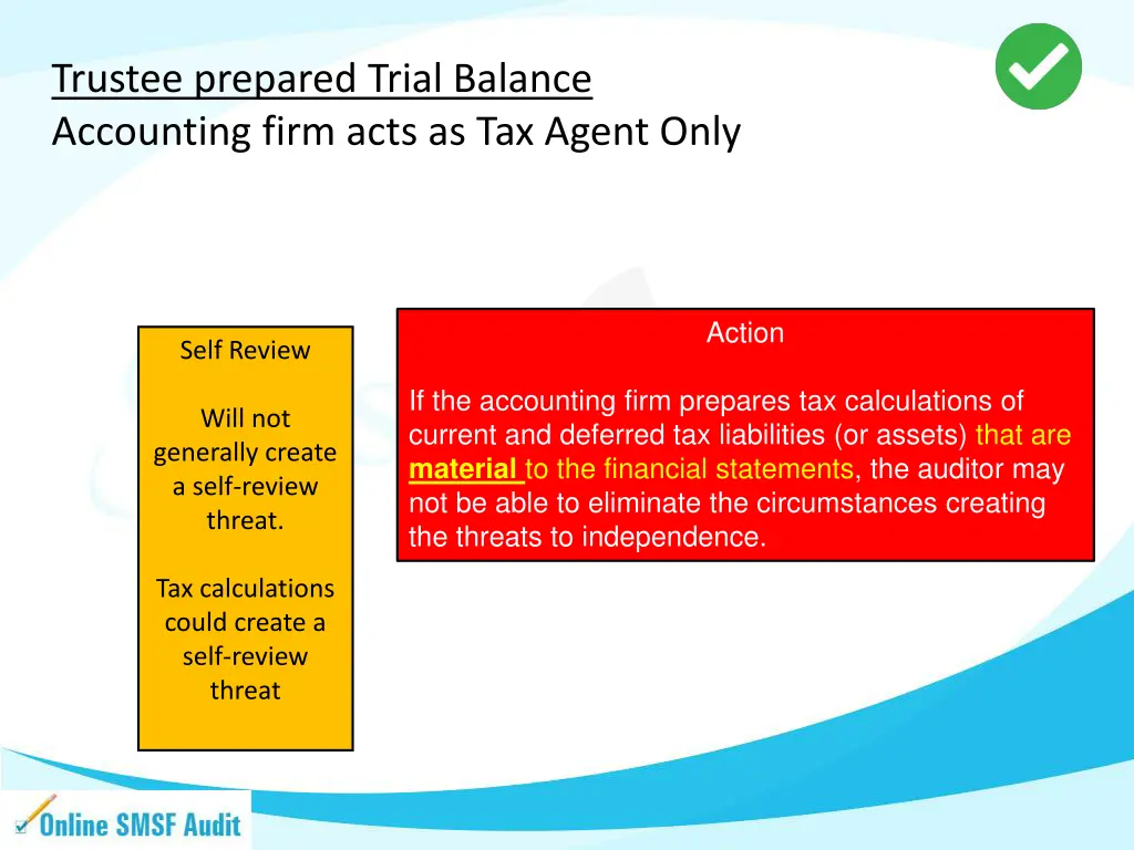 trustee prepared trial balance accounting firm