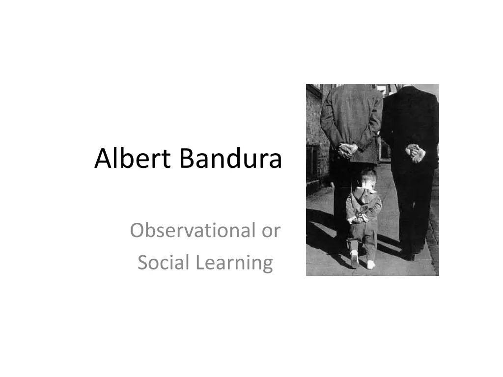 albert bandura