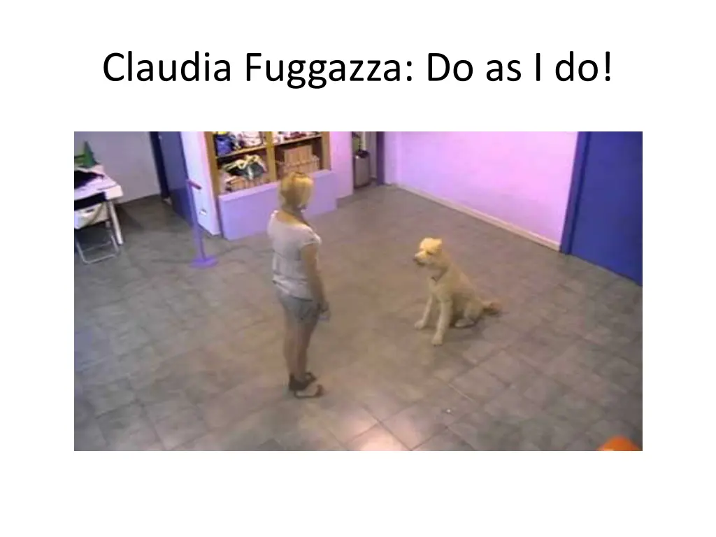 claudia fuggazza do as i do