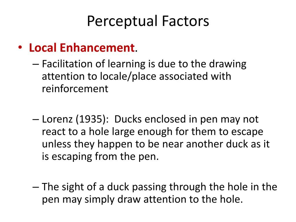 perceptual factors 1