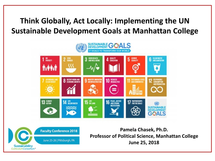 think globally act locally implementing