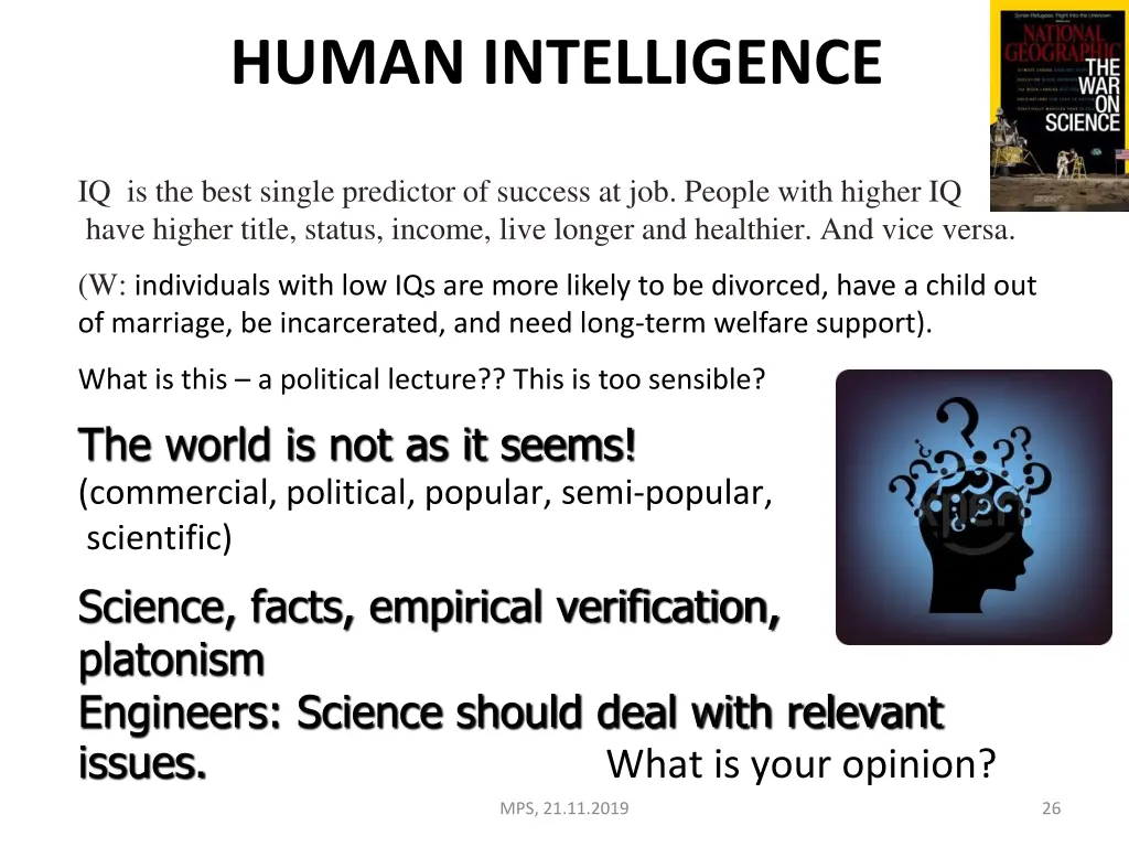 human intelligence 3