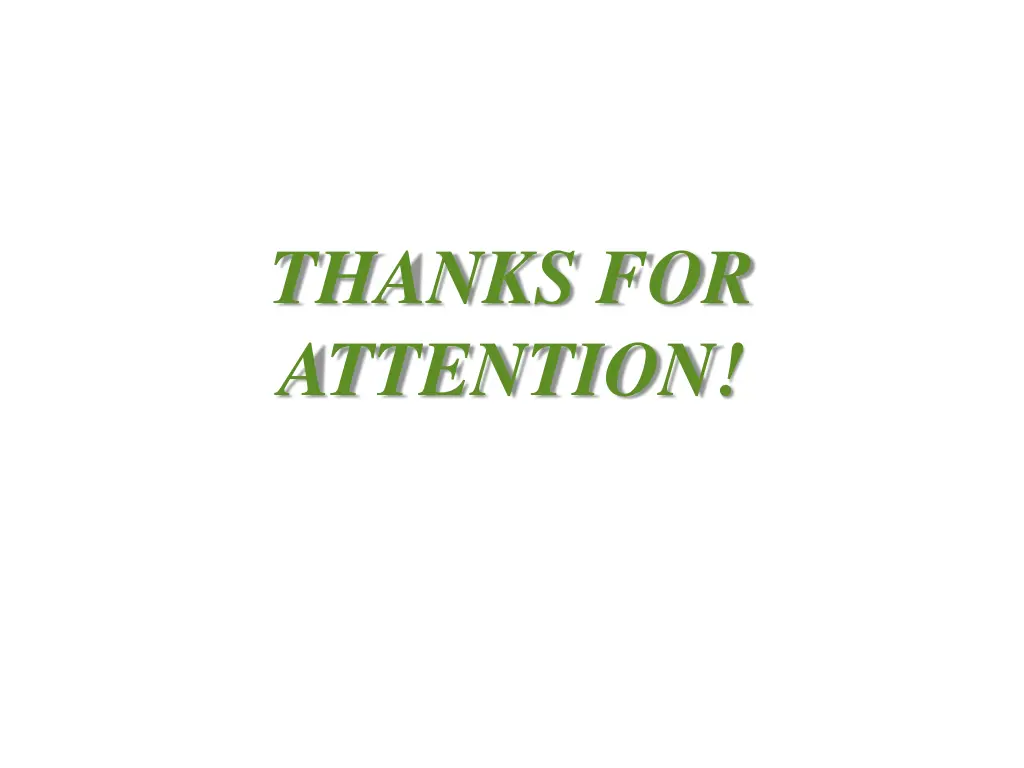 thanks for attention