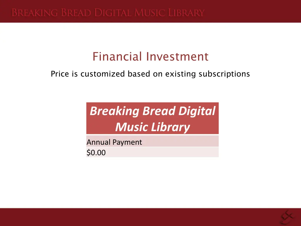 financial investment