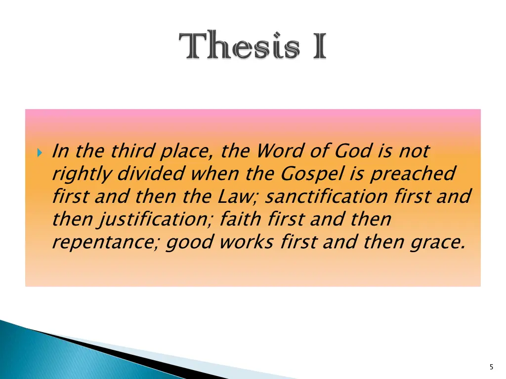 in the third place the word of god is not rightly