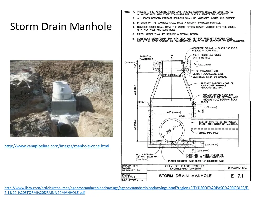 storm drain manhole
