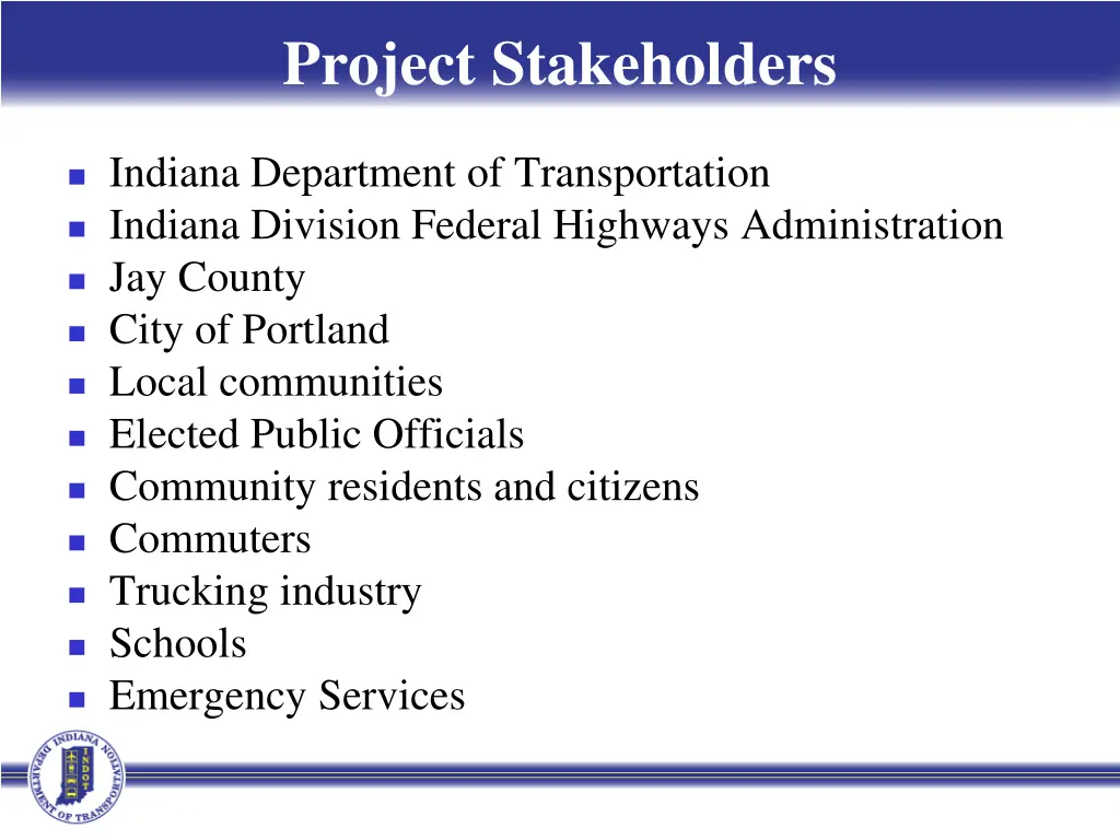 project stakeholders