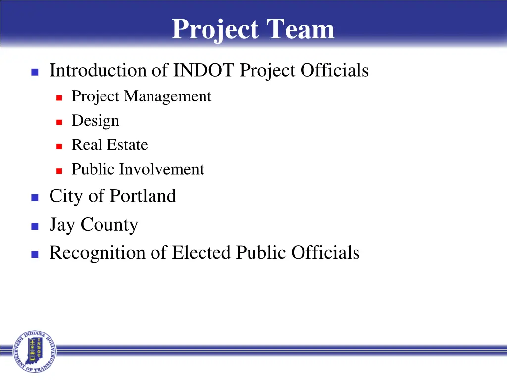 project team