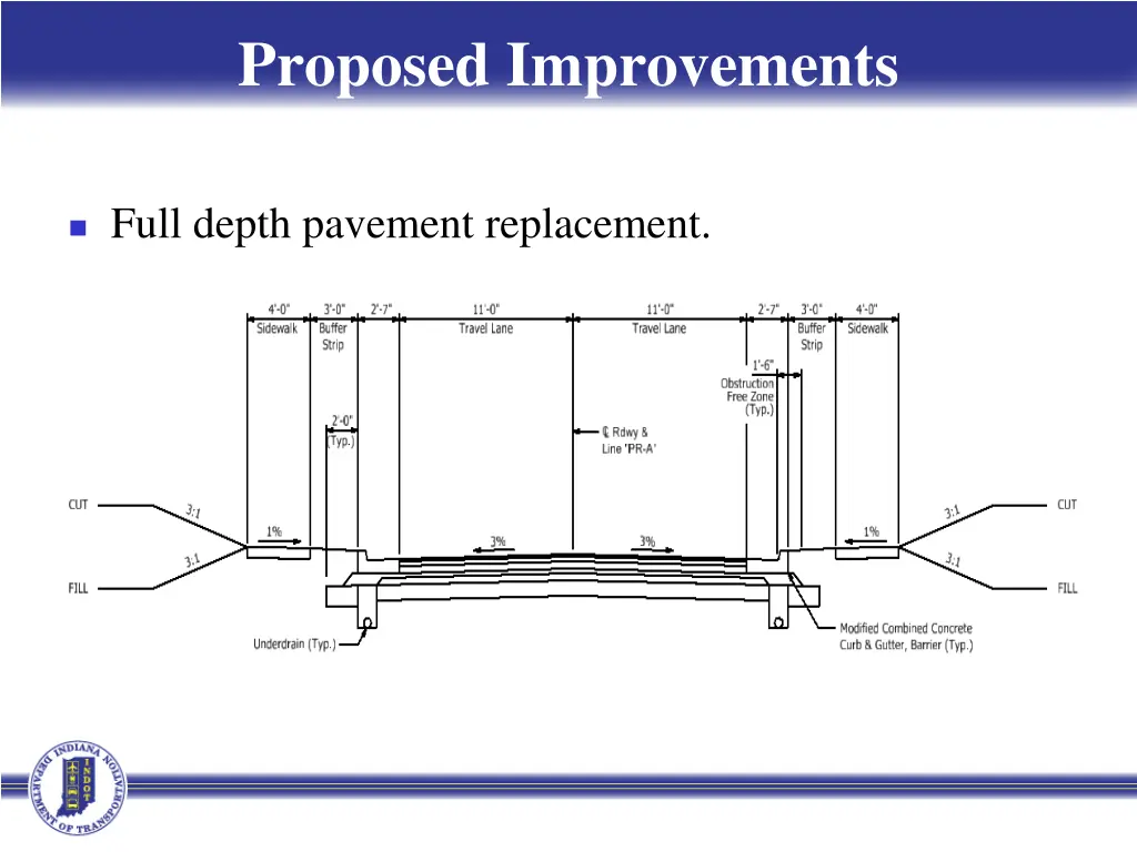 proposed improvements