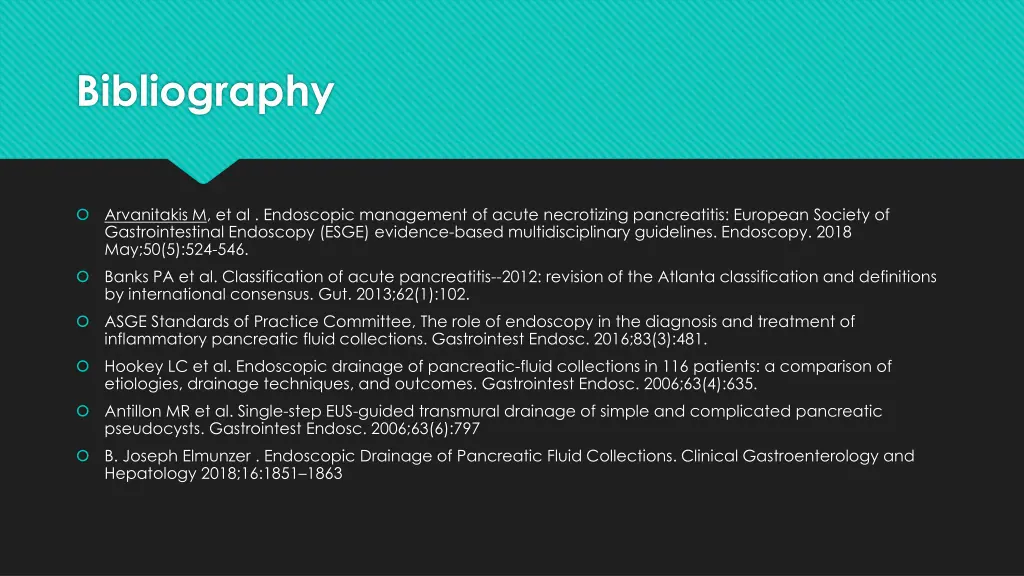 bibliography