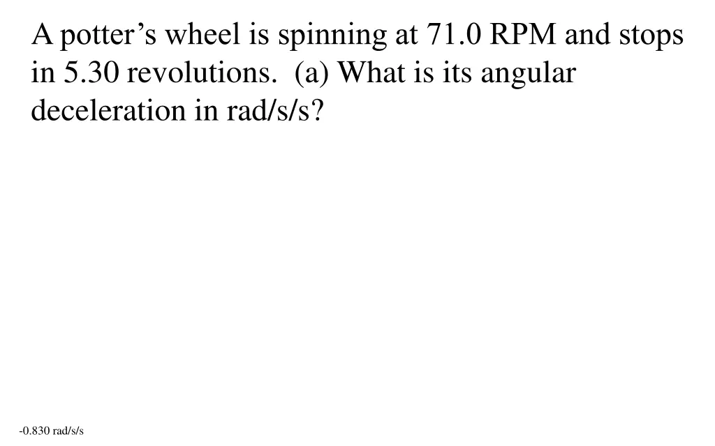 a potter s wheel is spinning