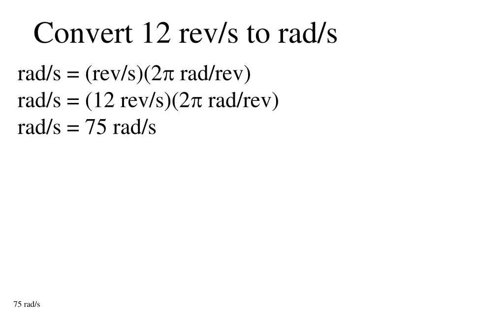 convert 1