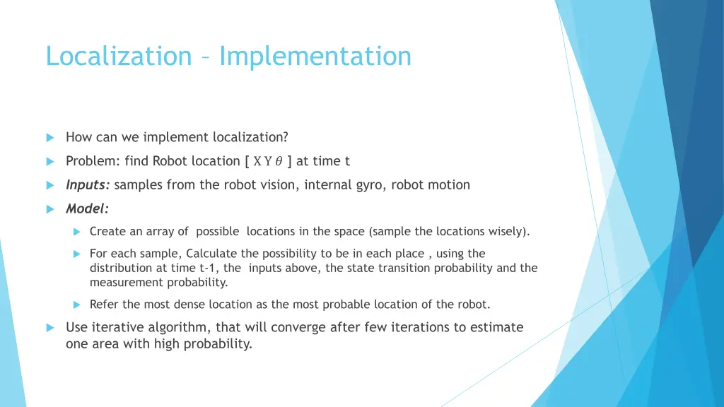 localization implementation