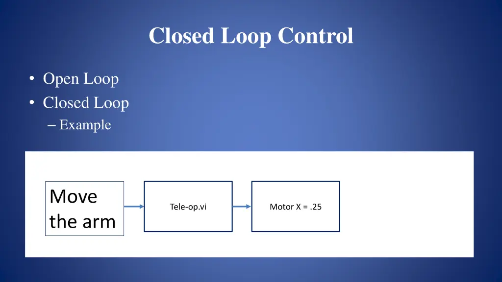 closed loop control 5