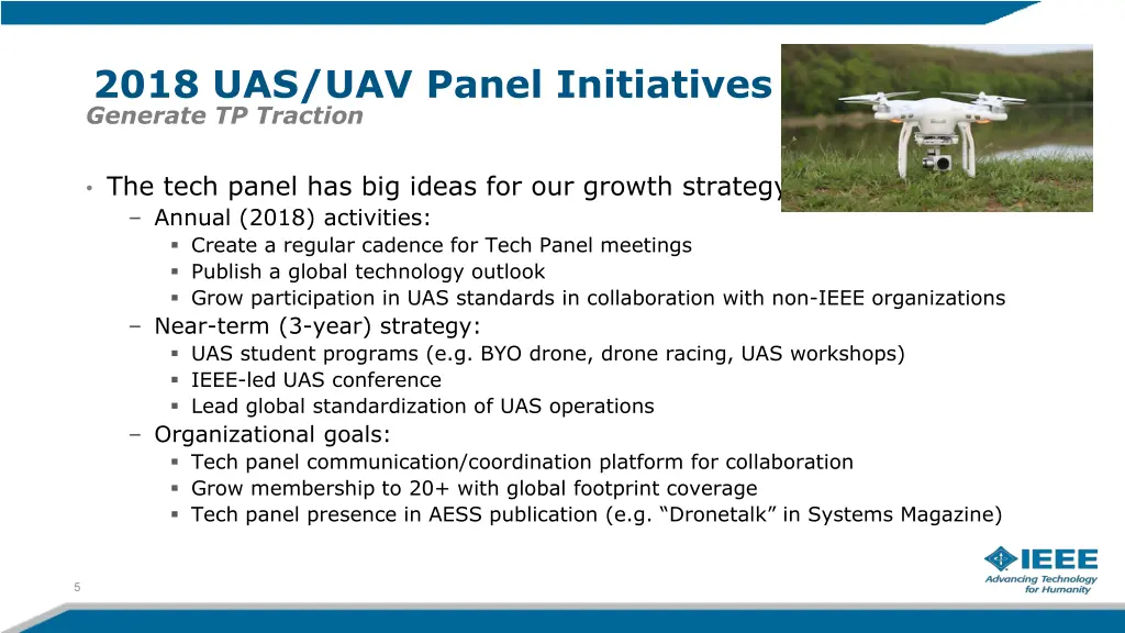 2018 uas uav panel initiatives generate