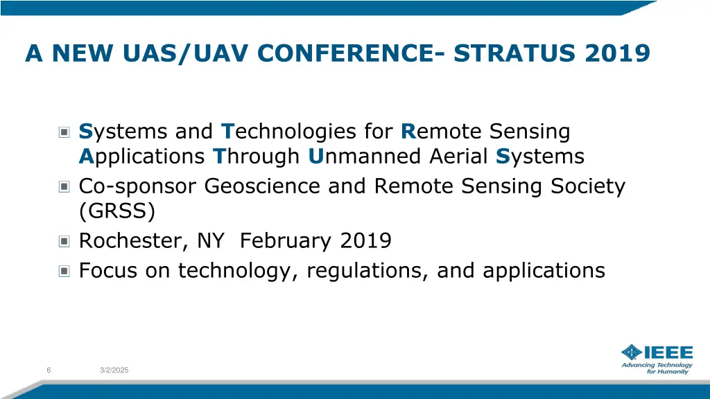 a new uas uav conference stratus 2019