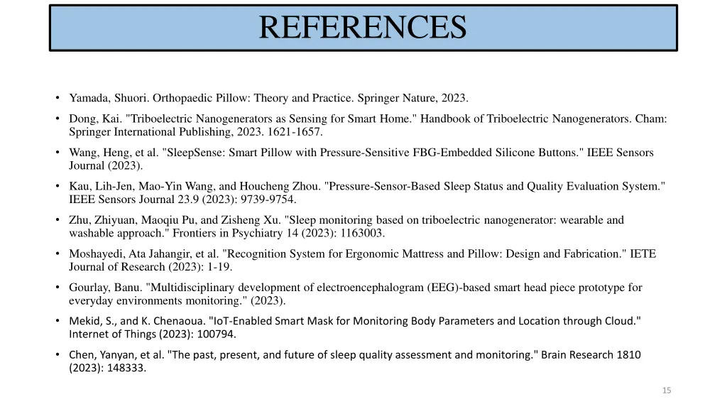 references
